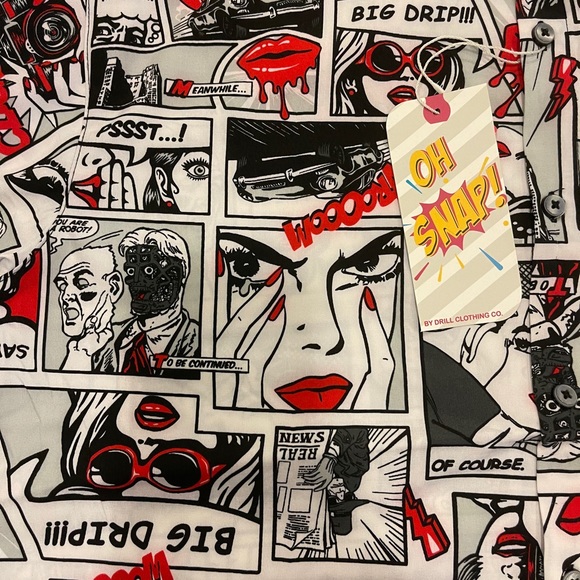 Button Up Comics Print - Picture 4 of 5